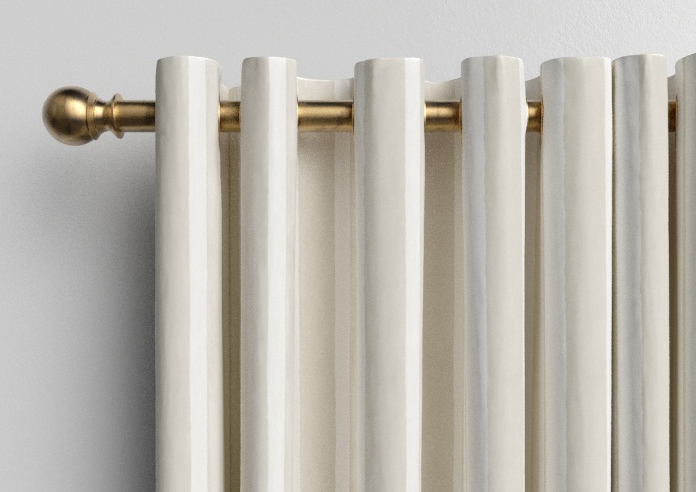 Shabby Chic by Rachel Ashwell Watercolour Stripe, Natural - Made to Measure Curtains - Image 12